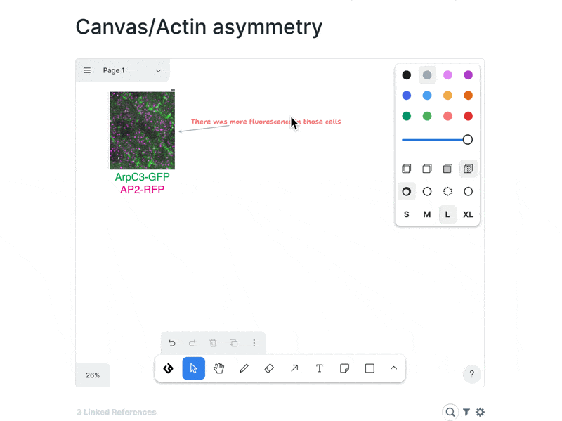 Setting the discourse node type and title when converting an image